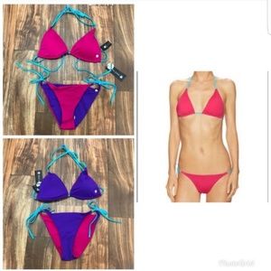 Solé East reversible triangle top bikini